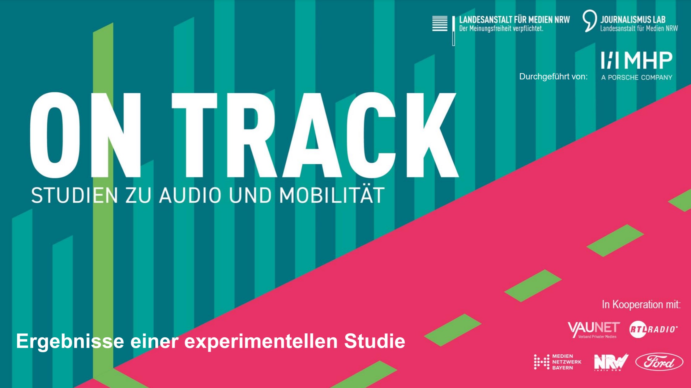 Titelseite experimentelle Studie InCar Experience On Track